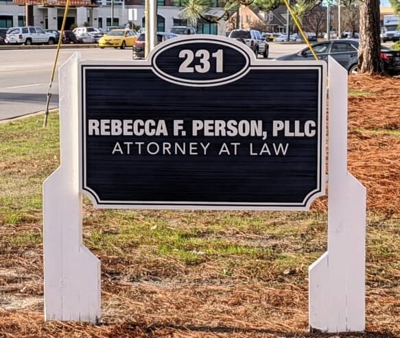 Routed & Sand Blasted Signs Photo